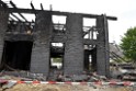 Schwerer Brand in Einfamilien Haus Roesrath Rambruecken P005
